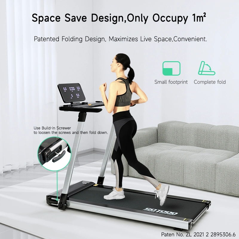 Home Gym Magnetic Multi Function Exercise Walking Electric Fitness Machine Sport Running Treadmill Equipment for Home Office