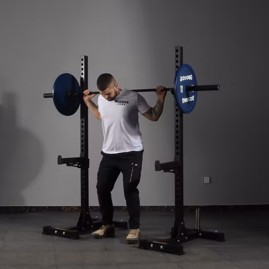Fitness Equipment for Home Use Removable and Adjustable Free Height Squat Rack